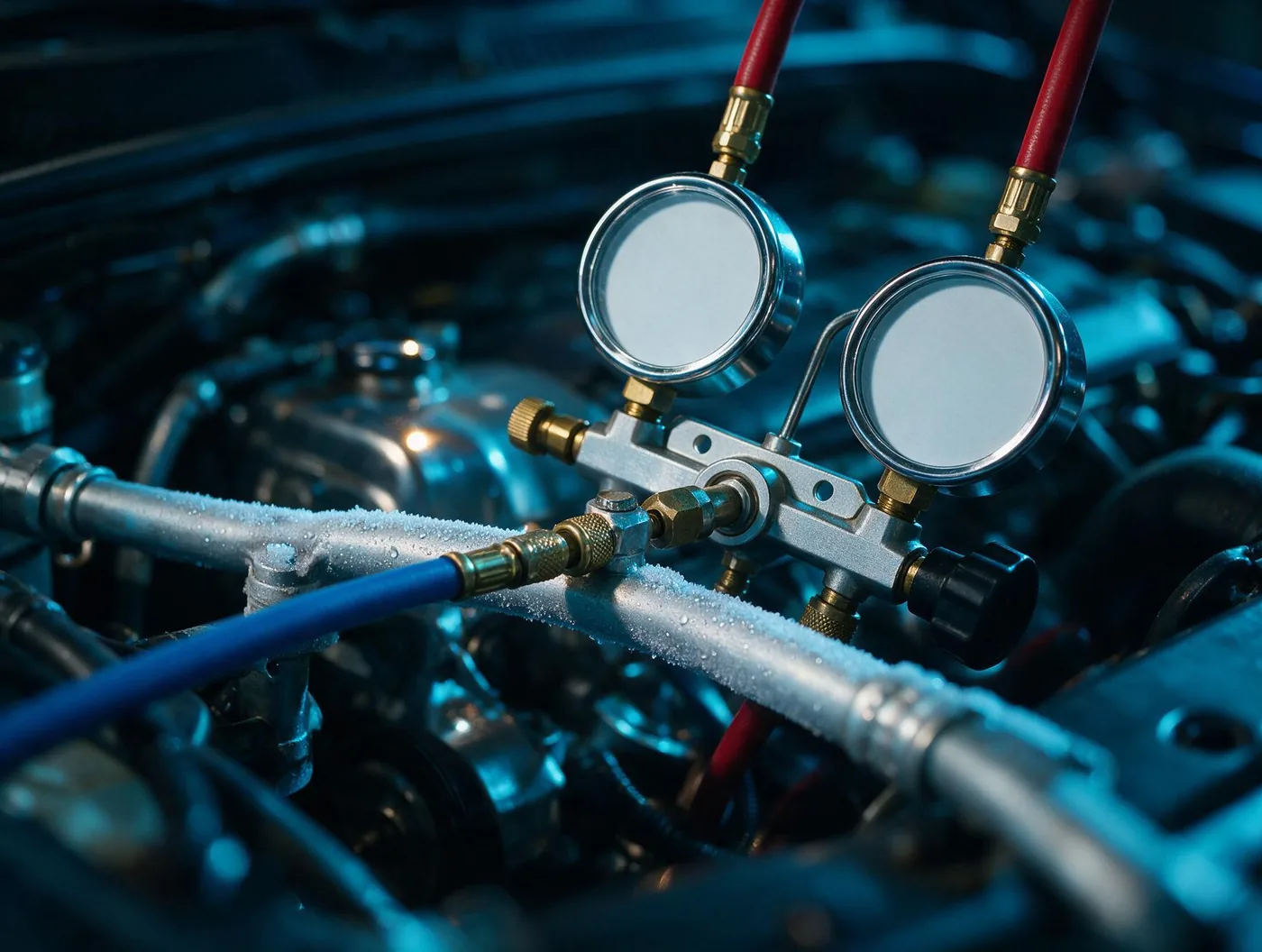 Servicio de aire acondicionado automotriz